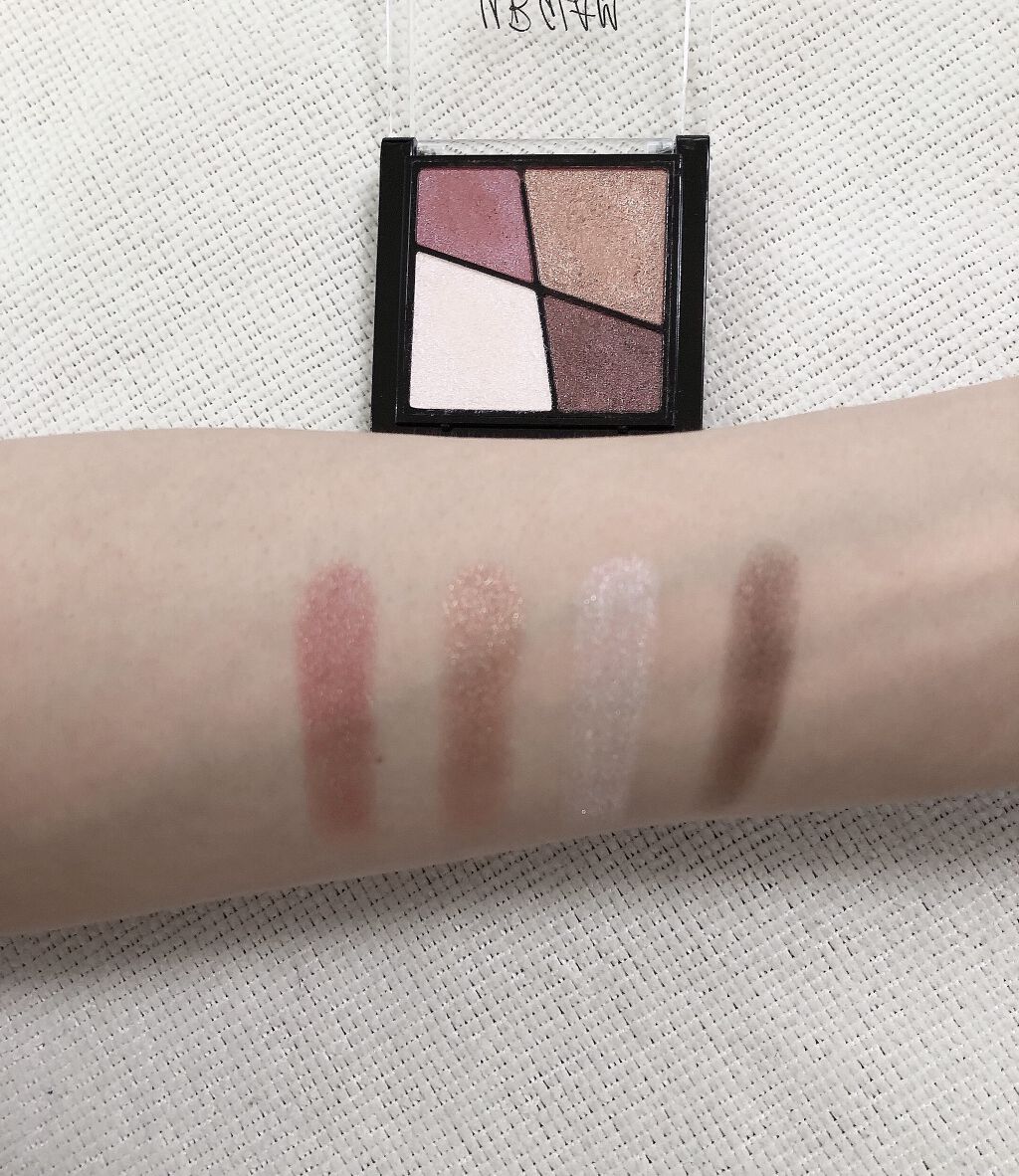 UR GLAM　VELVET EYE COLOR PALETTE/U R GLAM/アイシャドウパレットを使ったクチコミ（3枚目）
