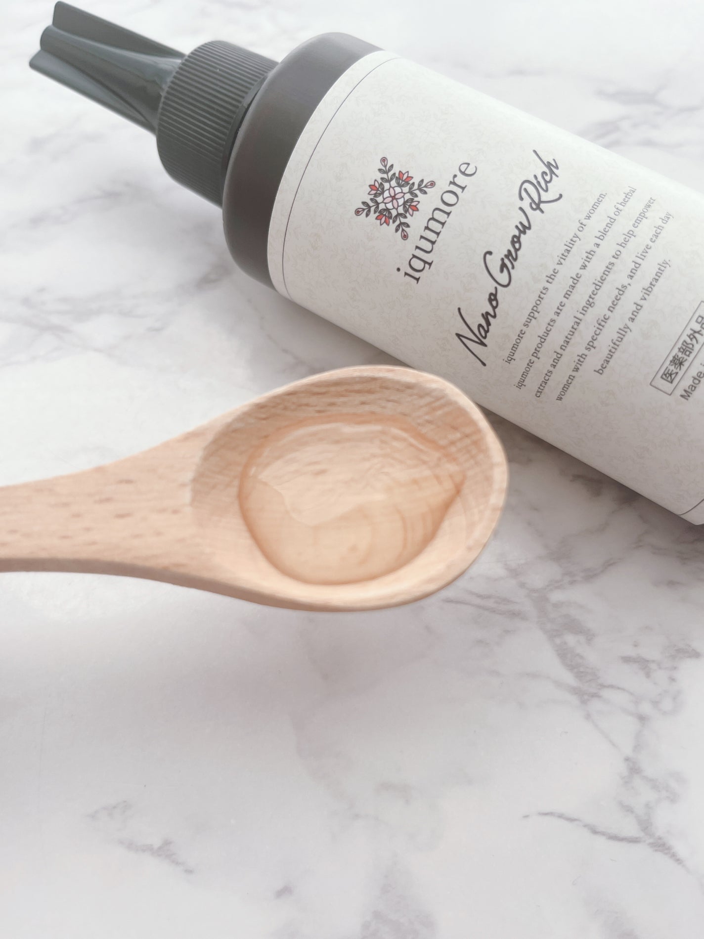 ナノグロウリッチ/iqumore/頭皮ローションを使ったクチコミ(2枚目)