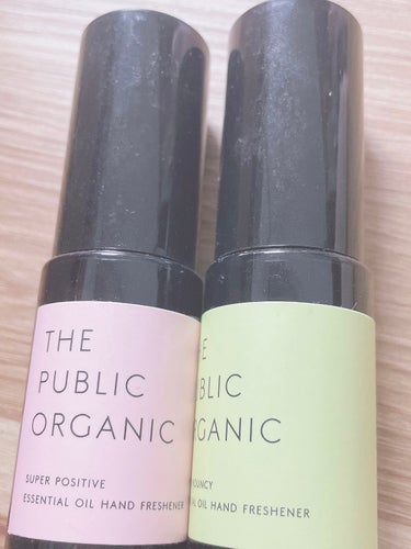 スーパーポジティブ 精油ハンドフレッシュナー/THE PUBLIC ORGANIC/ハンドクリームを使ったクチコミ（1枚目）