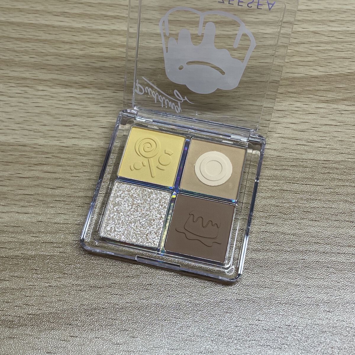 ZEESEAデザートコレクション４カラーアイシャドウパレット/ZEESEA/アイシャドウパレットを使ったクチコミ（2枚目）