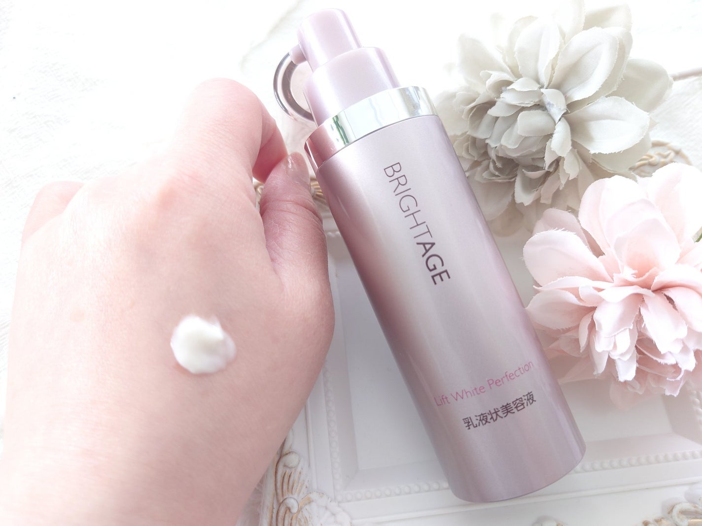 リフトホワイト パーフェクション/BRIGHTAGE/美容液を使ったクチコミ(3枚目)