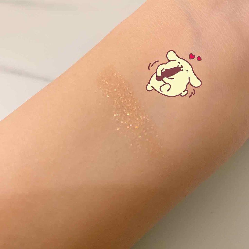 グリッタープリズム シャドウ/MISSHA/グリッターを使ったクチコミ(3枚目)