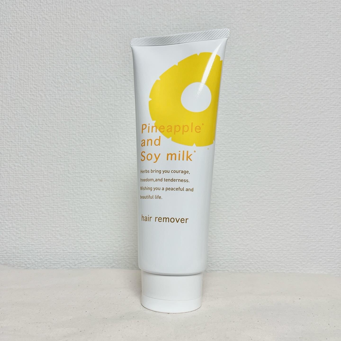パイナップル豆乳除毛クリーム/鈴木ハーブ研究所/除毛クリームを使ったクチコミ（1枚目）