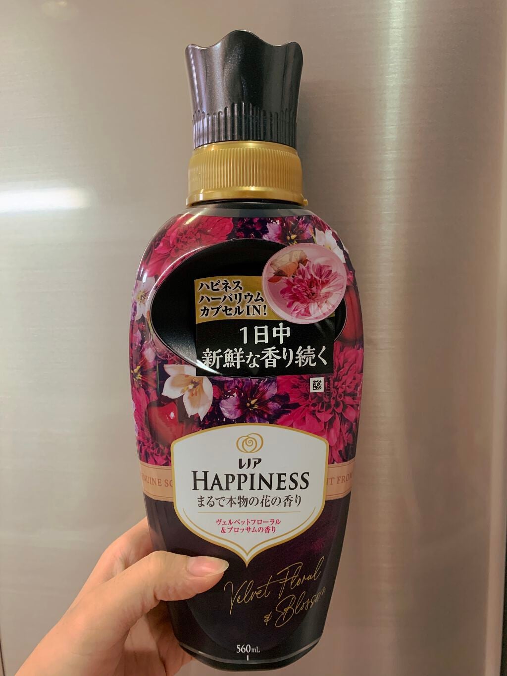 レノアハピネス ヴェルベットフローラル&ブロッサムの香り/レノア/柔軟剤を使ったクチコミ(1枚目)