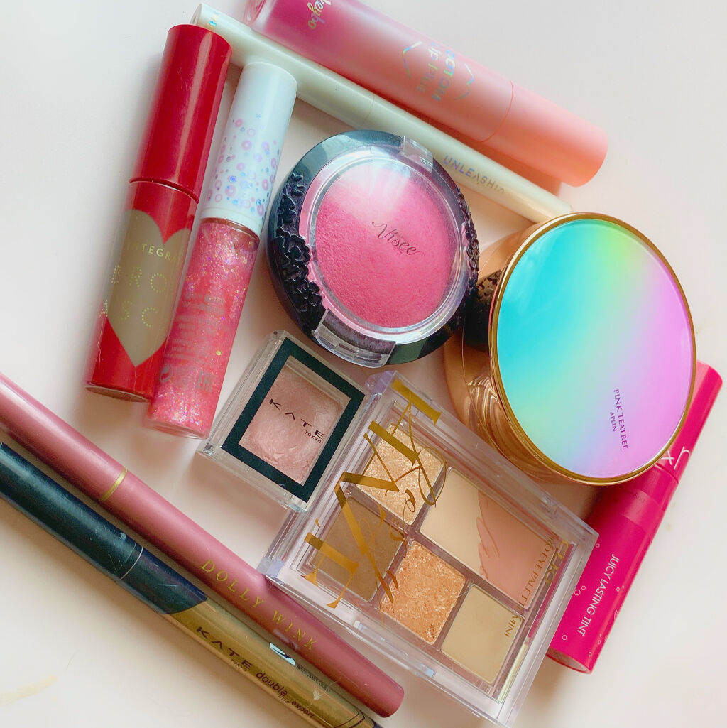 プリティー イージーグリッタースティック/unleashia/グリッターを使ったクチコミ（2枚目）