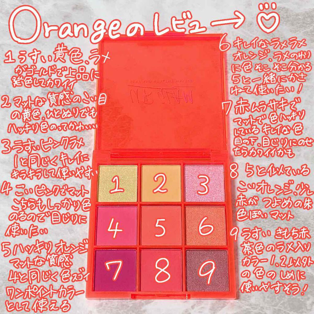 UR GLAM　BLOOMING EYE COLOR PALETTE/U R GLAM/アイシャドウパレットを使ったクチコミ（2枚目）