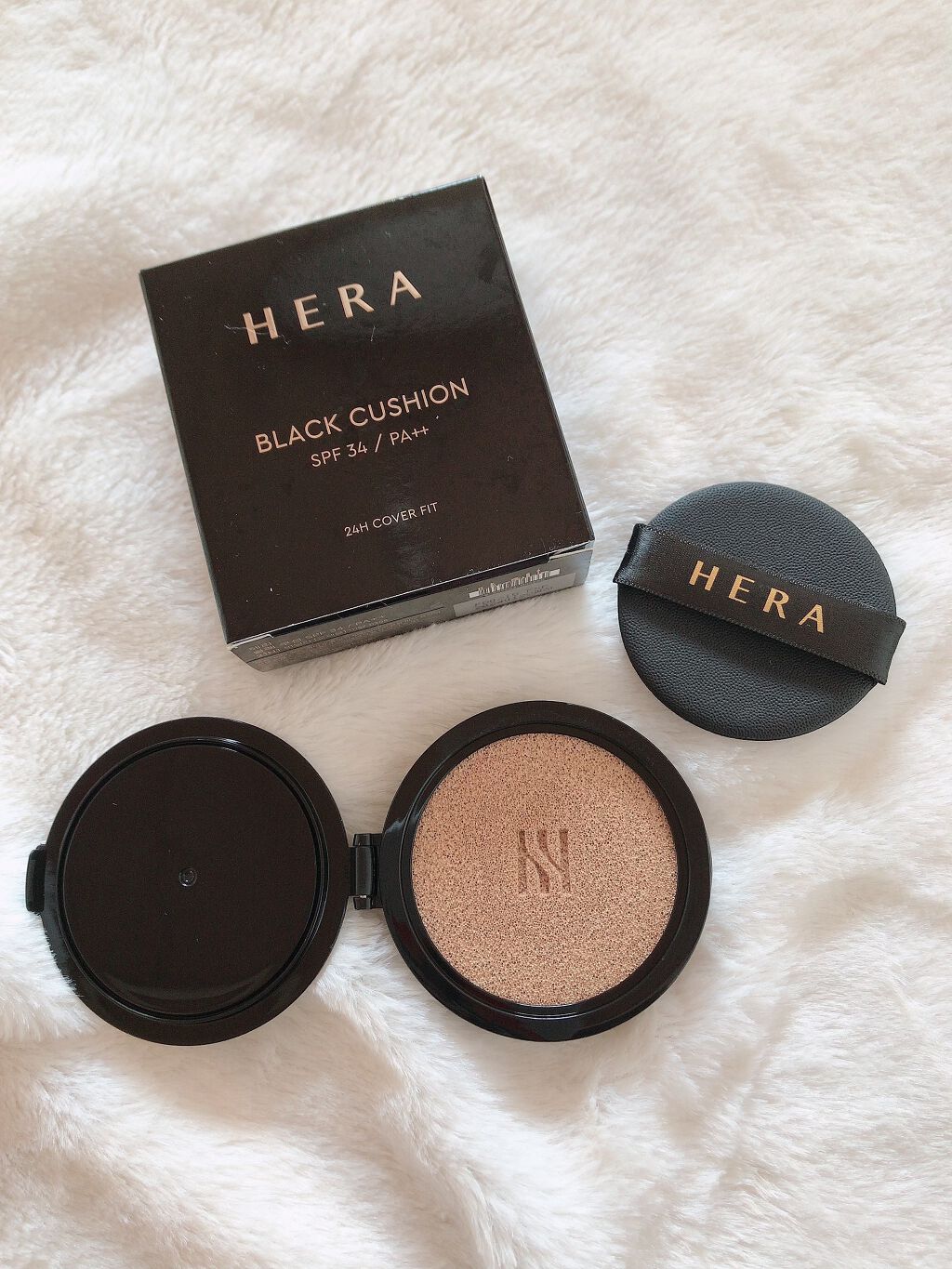 ブラック クッション/HERA/クッションファンデーションを使ったクチコミ（1枚目）