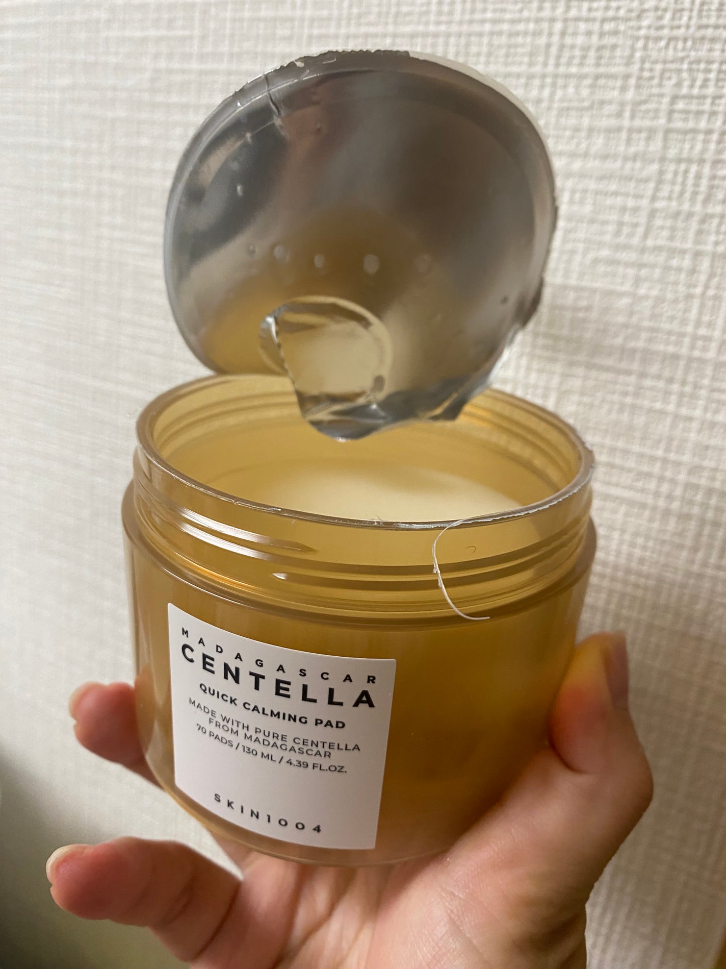 センテラ クイックカーミングパッド/SKIN1004/トナーパッドを使ったクチコミ(3枚目)