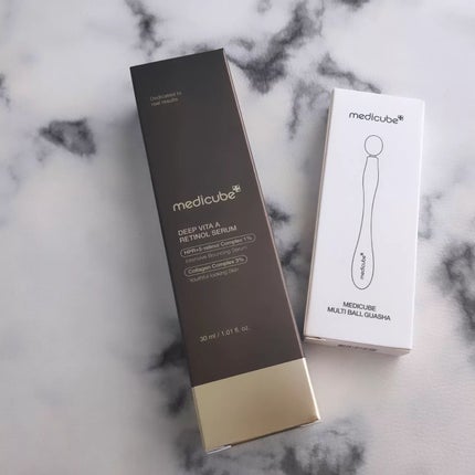 ディープビタAレチノールセラム/MEDICUBE/美容液を使ったクチコミ(9枚目)