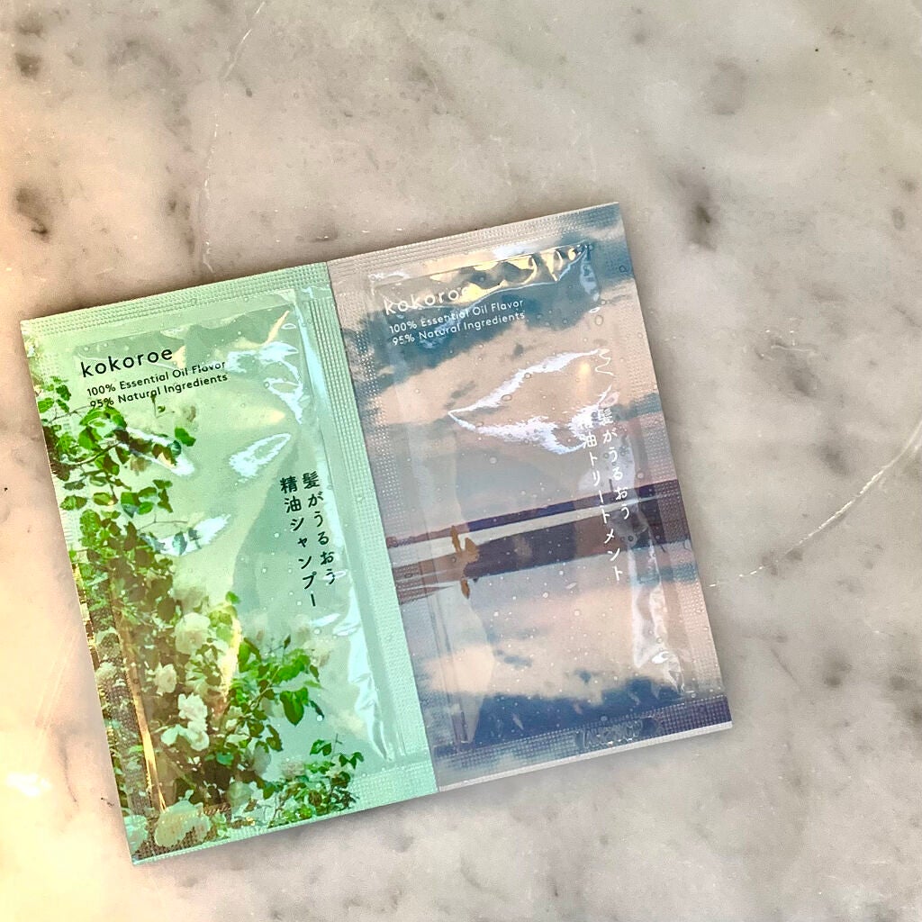 髪がうるおう精油シャンプー/トリートメント しっとり /kokoroe/シャンプー・コンディショナーを使ったクチコミ(1枚目)