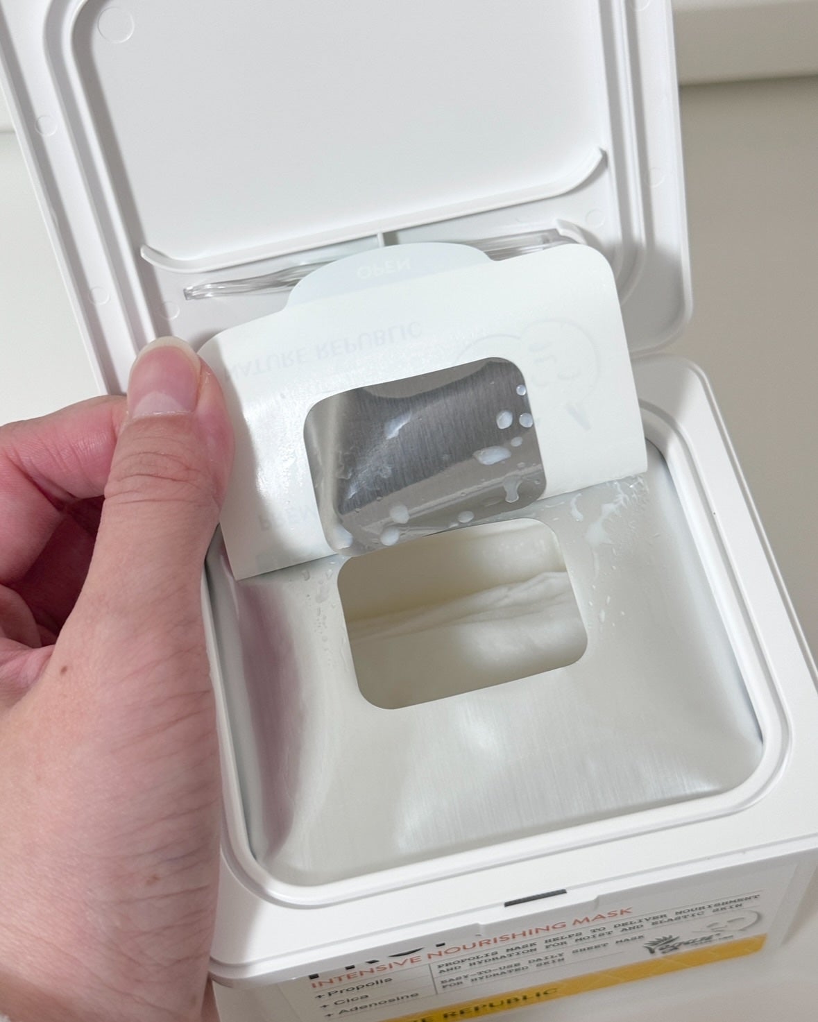 キューブマスク レチノール/ネイチャーリパブリック/シートマスク・パックを使ったクチコミ(3枚目)