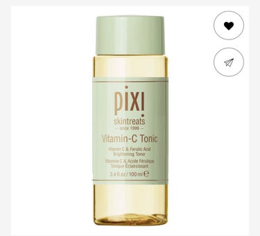 pixi beauty Vitamin-C Tonicのクチコミ「PIXI のビタミンCトニックです

拭き取り化粧水です！
私は朝洗顔の代わりと、
化.....」（1枚目）