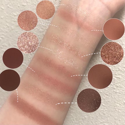KEYBO FALL IN LOVE SHADOW PALETTE/keybo/アイシャドウパレットを使ったクチコミ(3枚目)