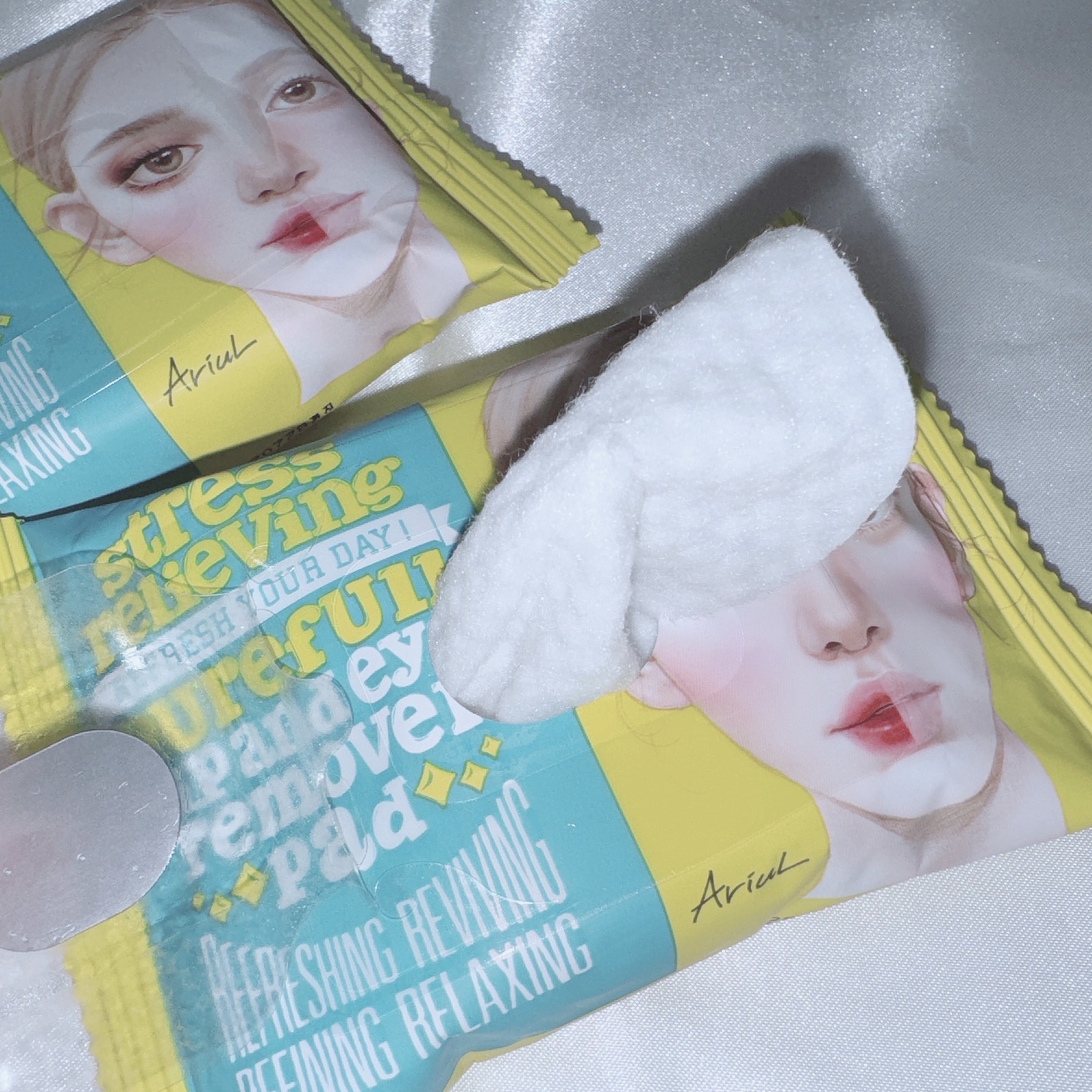 ザ パーフェクト リップ＆アイ リムーバーパッド/Ariul/クレンジングシートを使ったクチコミ（2枚目）