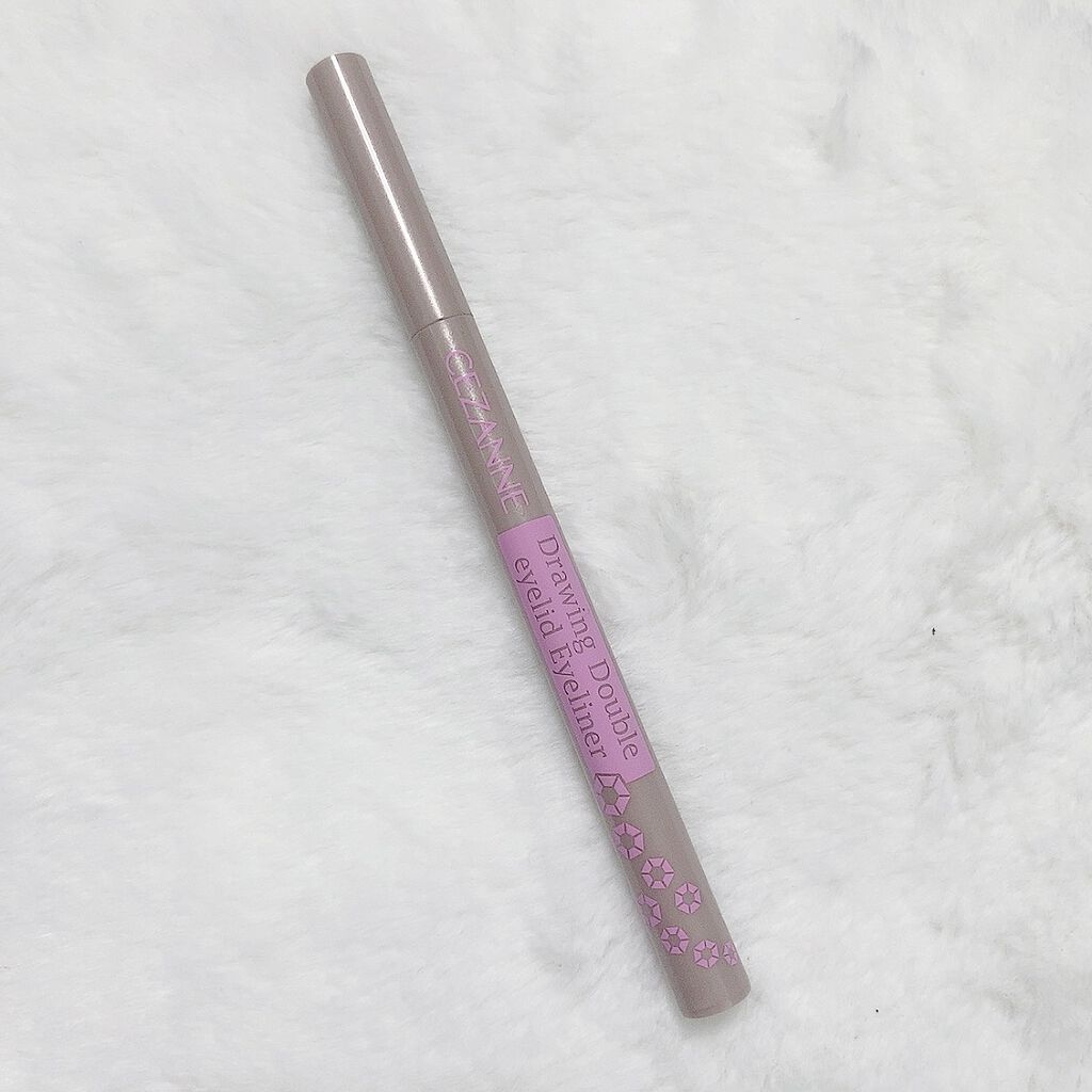 描くふたえアイライナー/CEZANNE/リキッドアイライナーを使ったクチコミ（3枚目）