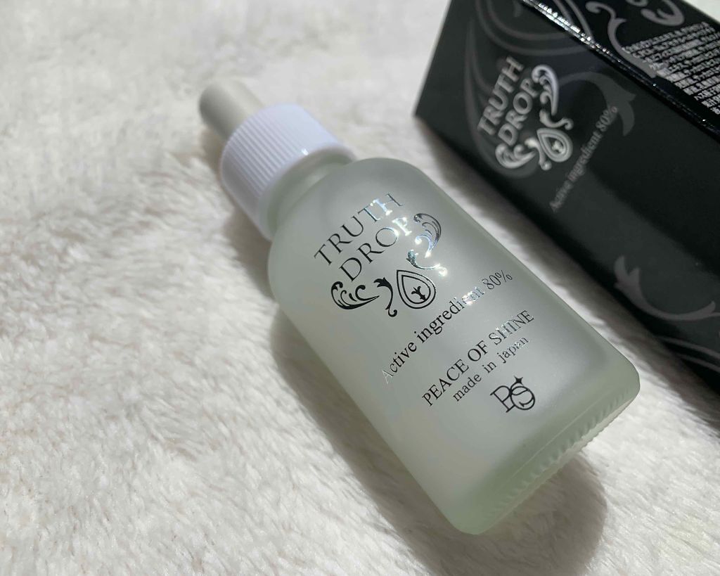 TRUTH DROP/peace of shine/美容液を使ったクチコミ（1枚目）
