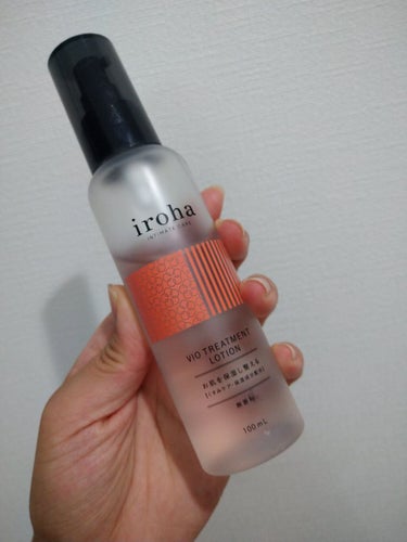 VIO TREATMENT LOTION/iroha INTIMATE CARE/デリケートゾーンケアを使ったクチコミ（1枚目）