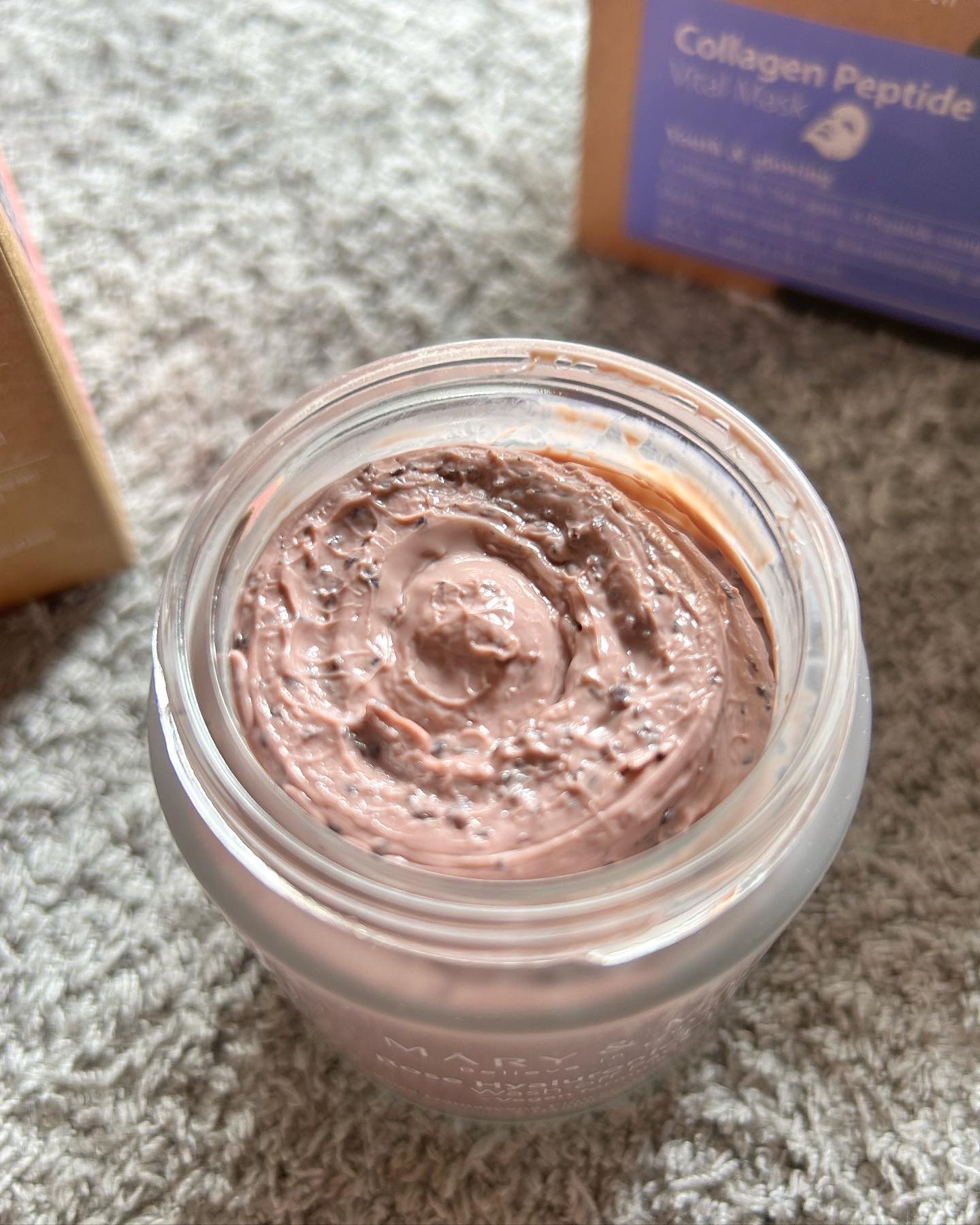 コラーゲンペプチドバイタルマスク /MARY&MAY/シートマスク・パックを使ったクチコミ（2枚目）