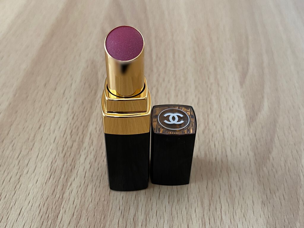 ルージュ ココ フラッシュ 112 オー ドゥ ローズ/CHANEL/口紅を使ったクチコミ（2枚目）