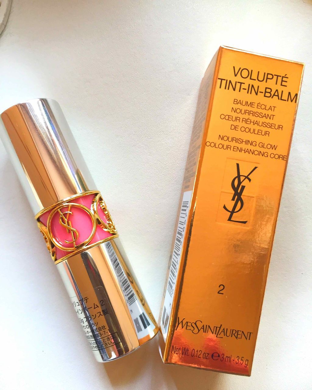 ヴォリュプテ ティントインバーム/YVES SAINT LAURENT BEAUTE/口紅を使ったクチコミ(1枚目)