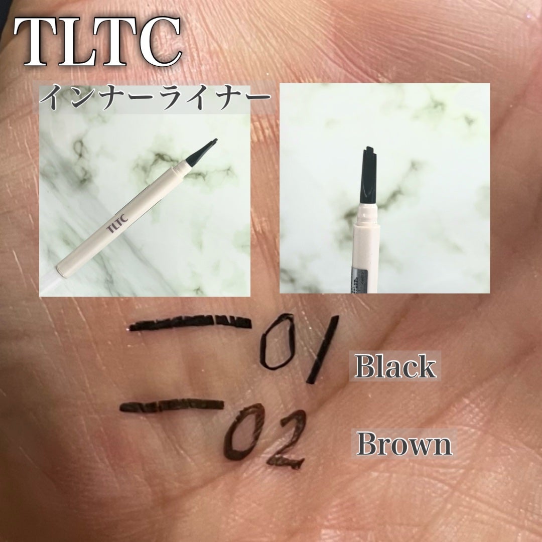 インナーライナー/TLTC/リキッドアイライナーを使ったクチコミ(4枚目)