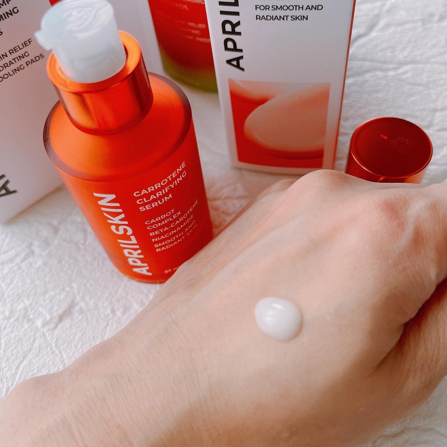 リアルカロテンブレミッシュクリアセラム/APRILSKIN/美容液を使ったクチコミ(4枚目)