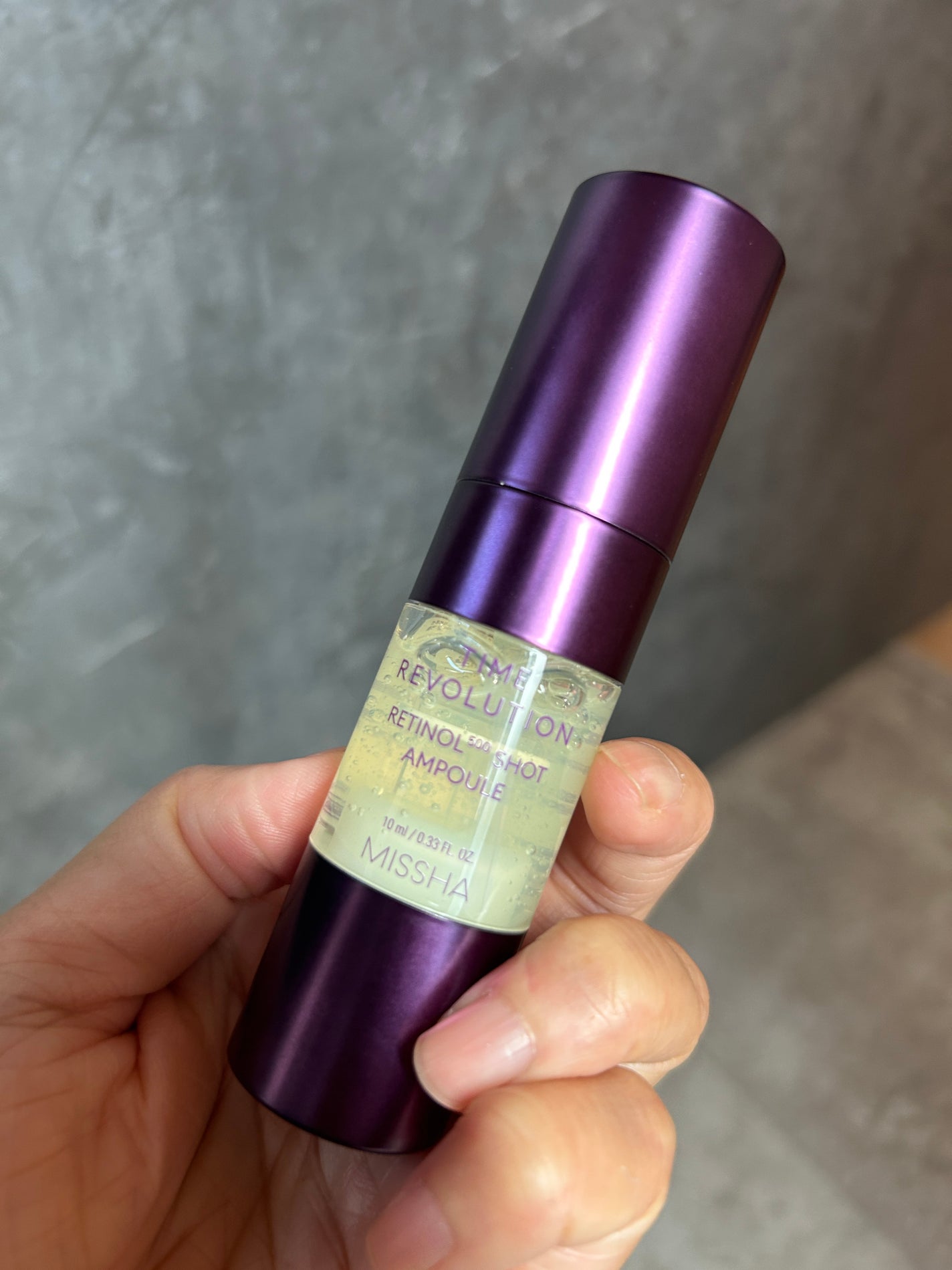 ミシャ タイムレボリューション レチ500ショット美容液/MISSHA/美容液を使ったクチコミ(4枚目)