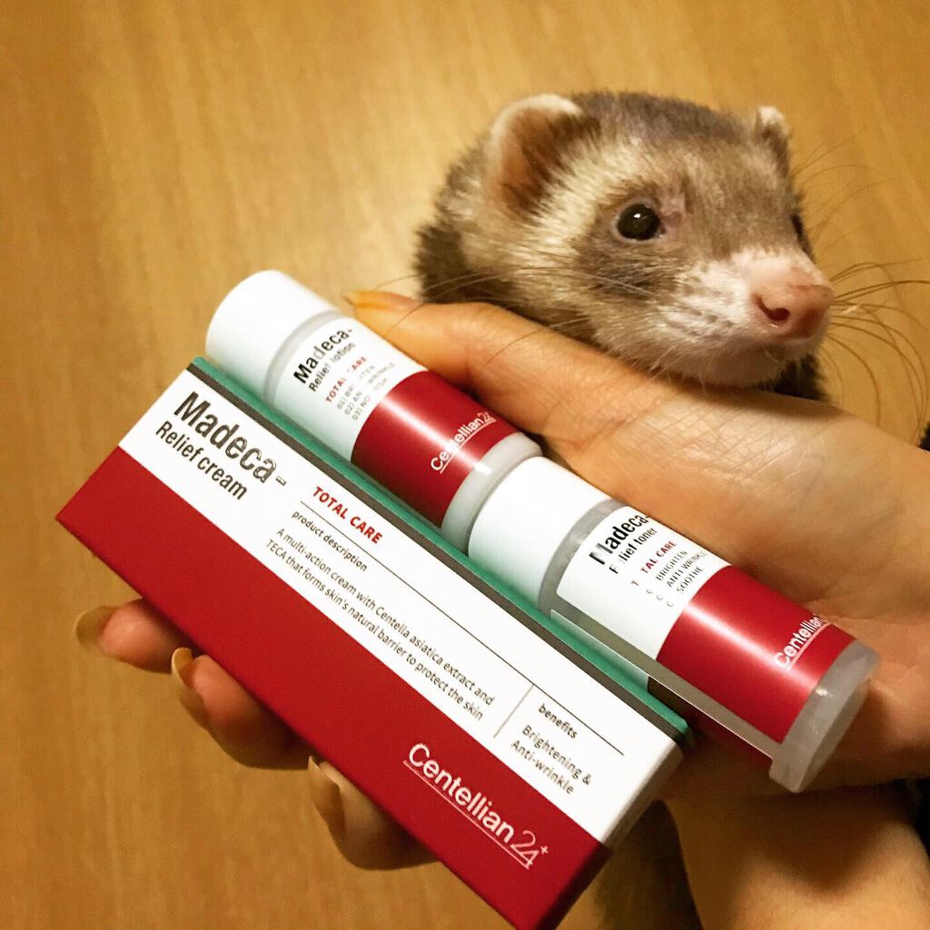 マデカリリーフクリーム/センテリアン24/フェイスクリームを使ったクチコミ（2枚目）