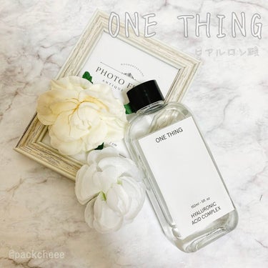 \とにかく安い！/
ONE THING﻿
HYALURONIC ACID COMPLEX﻿
(ヒアルロン酸)﻿
_________________________________﻿
バシャバシャ系と