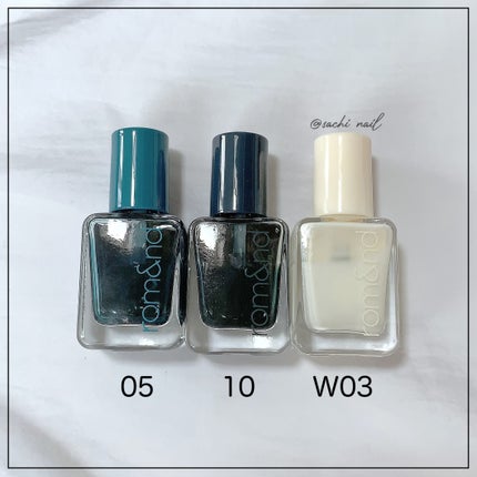 ムードペブルネイル/rom&nd/マニキュアを使ったクチコミ(6枚目)