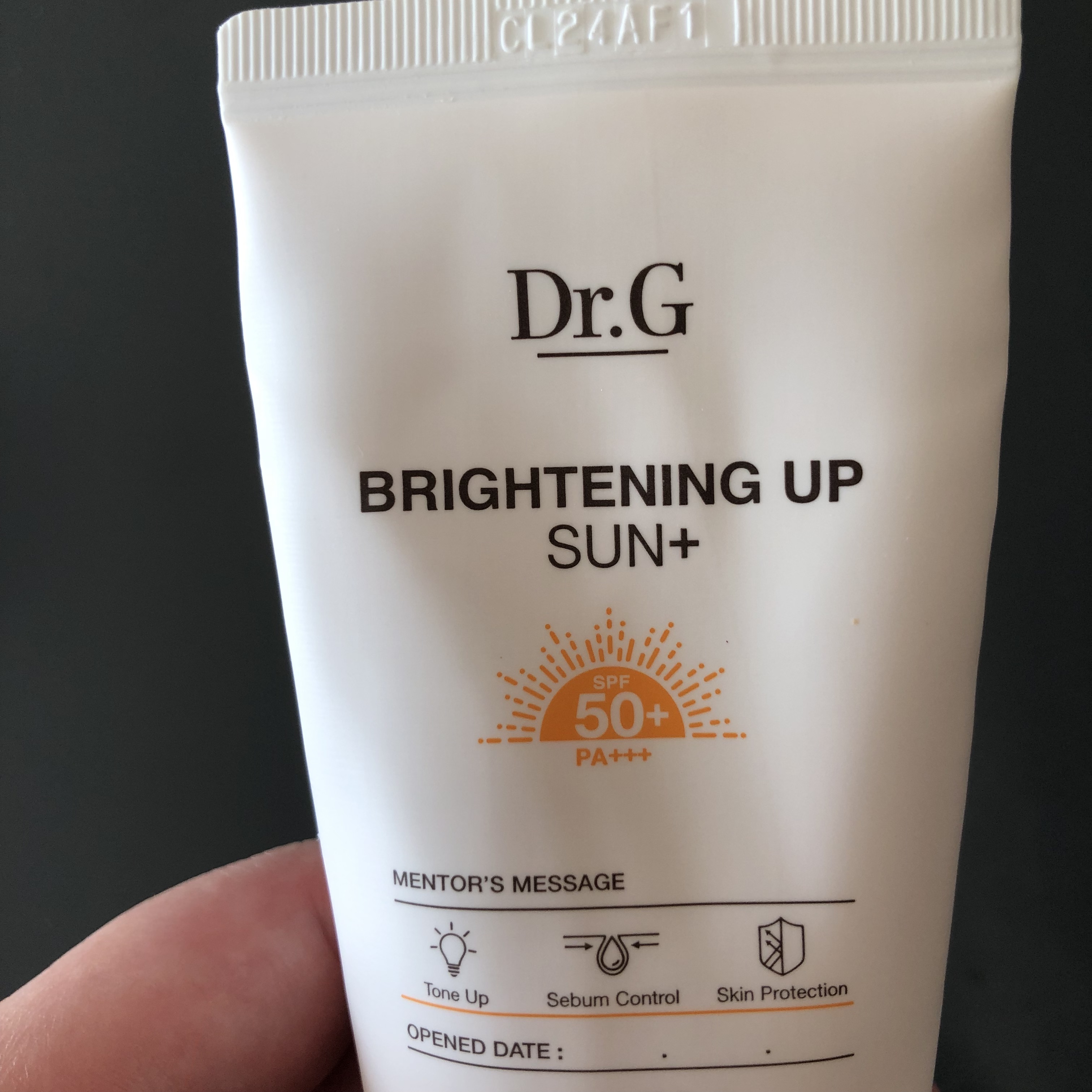 ブライトニングアップサンプラス 35ml/Dr.G/日焼け止めクリームを使ったクチコミ（2枚目）