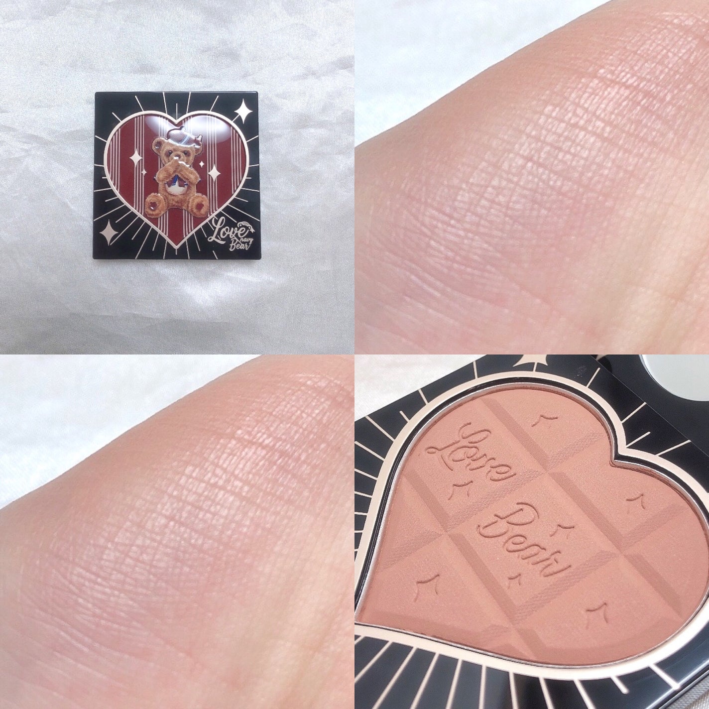 Love Bear ブラッシュ/FlowerKnows/パウダーチークを使ったクチコミ(4枚目)