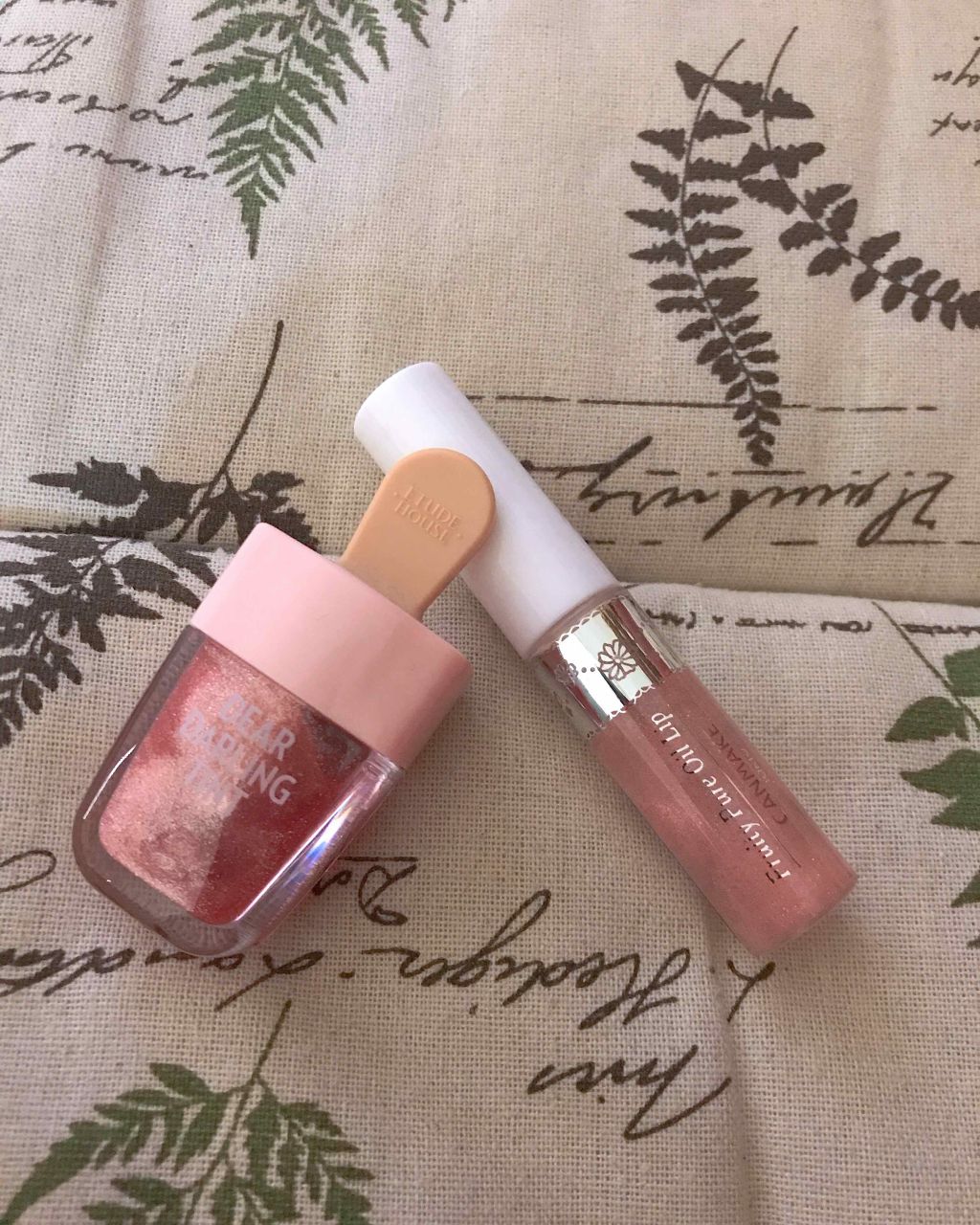 ディアダーリン ウォータージェルティント （アイスティント）/ETUDE/口紅を使ったクチコミ（1枚目）