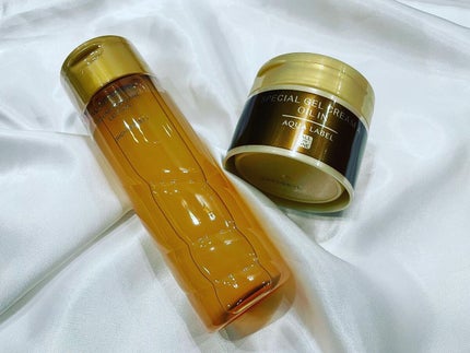 スペシャルジェルクリーム(オイルイン)/アクアレーベル/オールインワン化粧品を使ったクチコミ(1枚目)