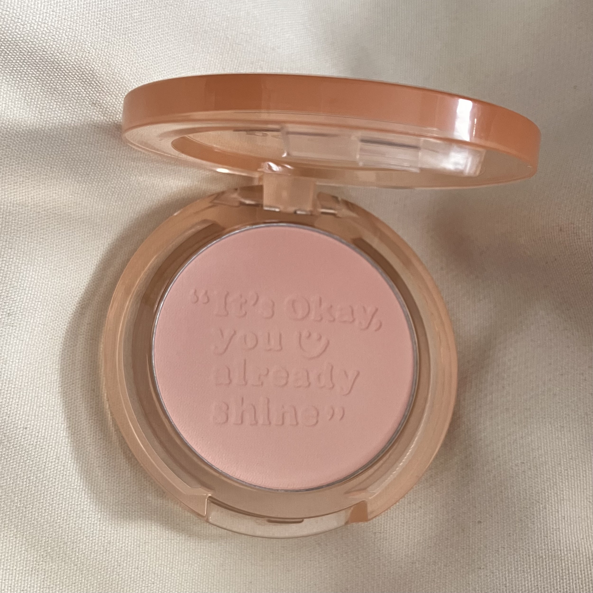 ピュア ブラッシュド サンシャイン チーク/PERIPERA/パウダーチークを使ったクチコミ（2枚目）