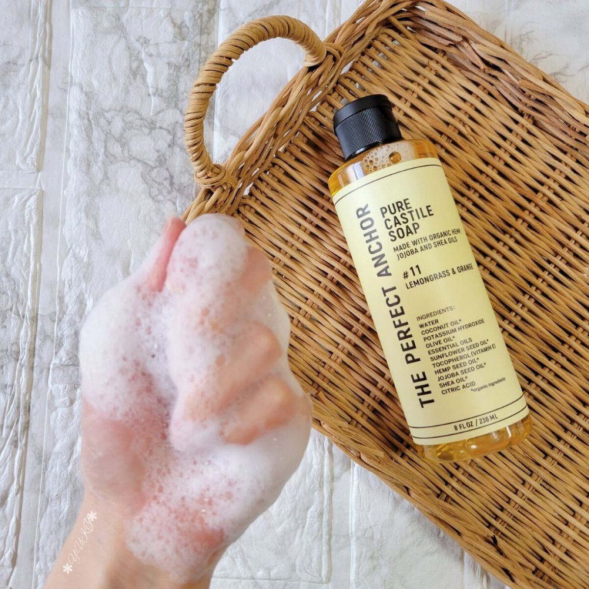 ザ・パーフェクトアンカー レモングラス&オレンジ #11/THE PERFECT ANCHOR/ボディソープを使ったクチコミ(1枚目)