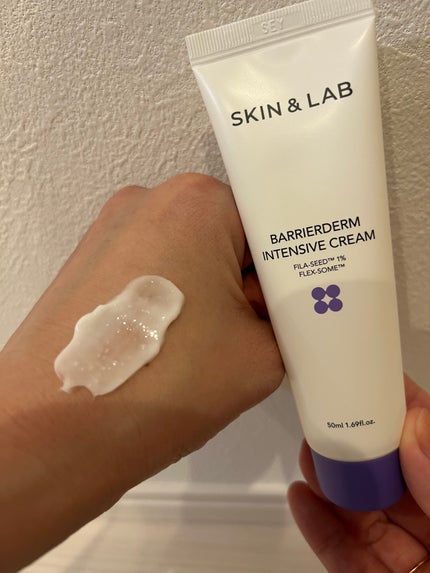 バリアダームモイストクリーム/SKIN&LAB/フェイスクリームを使ったクチコミ(2枚目)