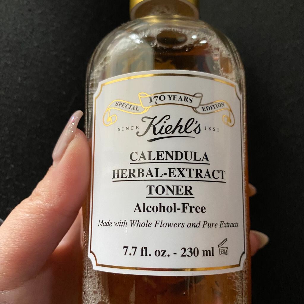 キールズ ハーバル トナー CL アルコールフリー/Kiehl's/化粧水を使ったクチコミ(1枚目)