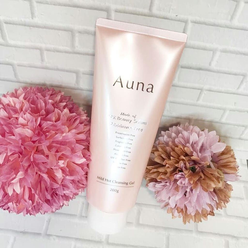 マイルドホットクレンジングジェル/Auna/クレンジングジェルを使ったクチコミ（1枚目）