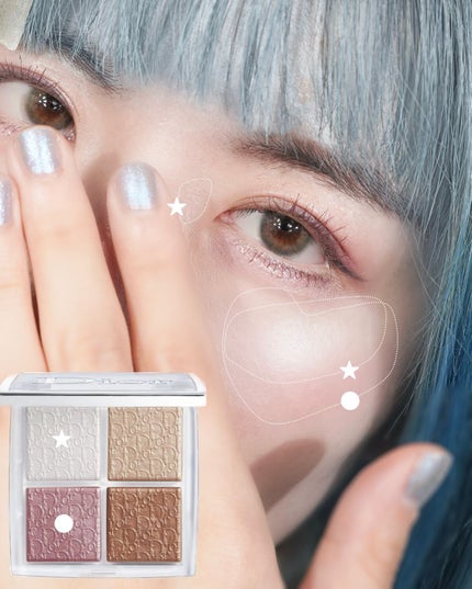 ディオール バックステージ フェイス グロウ パレット/Dior/ハイライトを使ったクチコミ(5枚目)