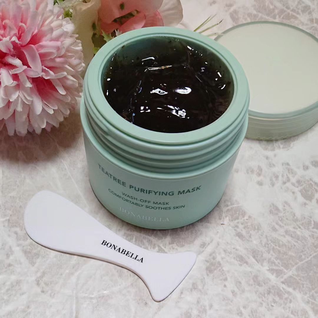ティーツリーピュリファイングマスク/BONABELLA/洗い流すパック・マスクを使ったクチコミ（3枚目）