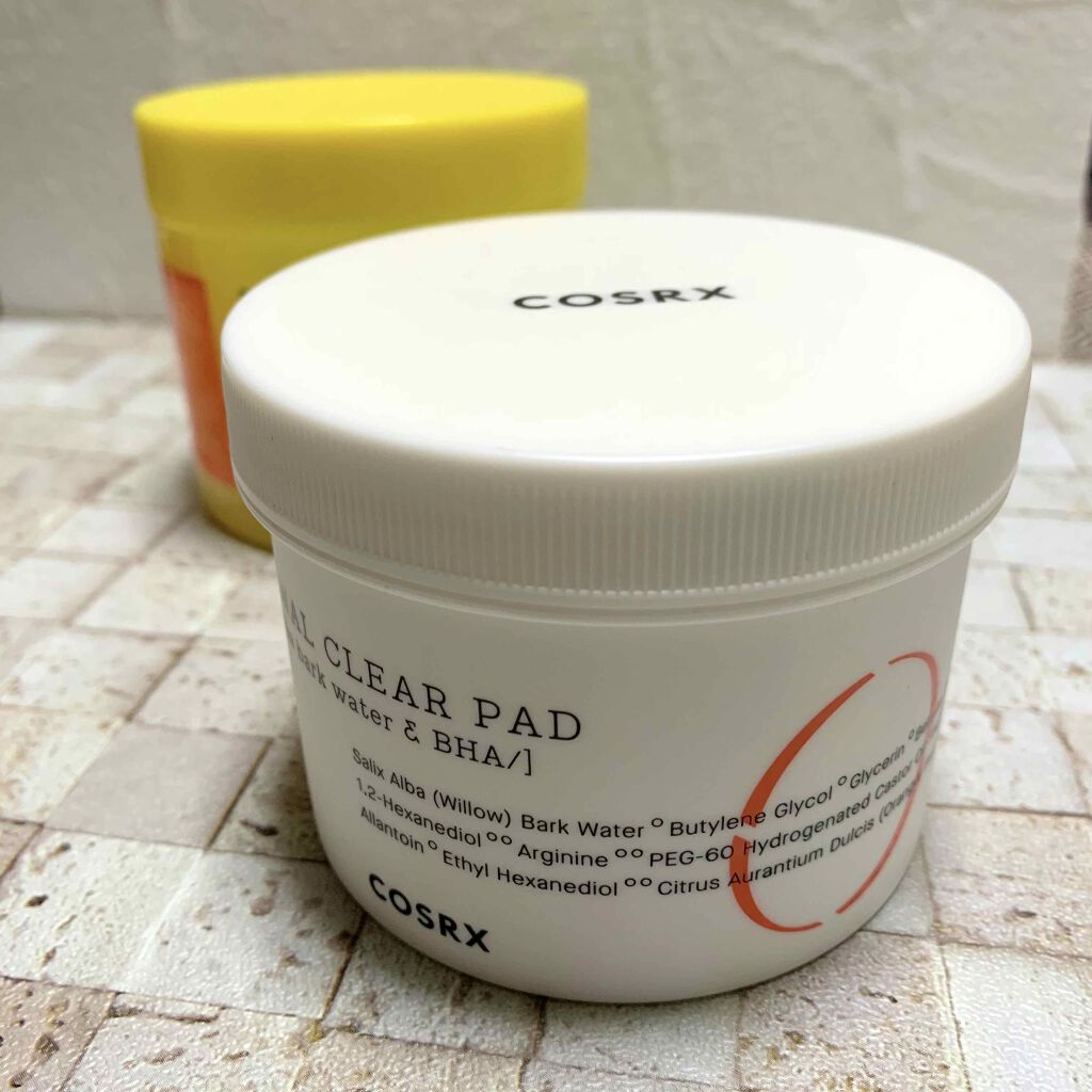 ワンステップオリジナルクリアパッド/COSRX/トナーパッドを使ったクチコミ(1枚目)