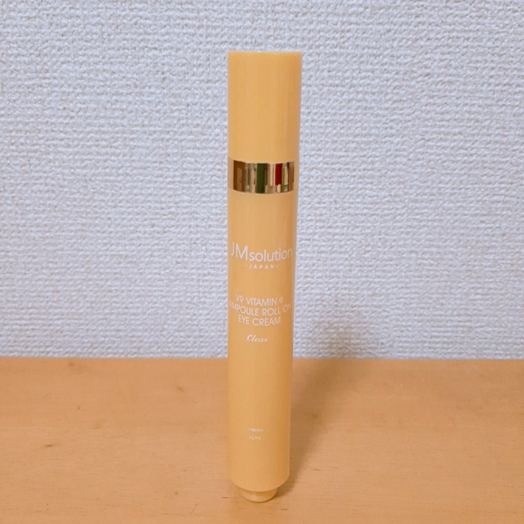 V9ビタミンアンプルロールオンアイクリームクリア/JMsolution/アイケア・アイクリームを使ったクチコミ（1枚目）