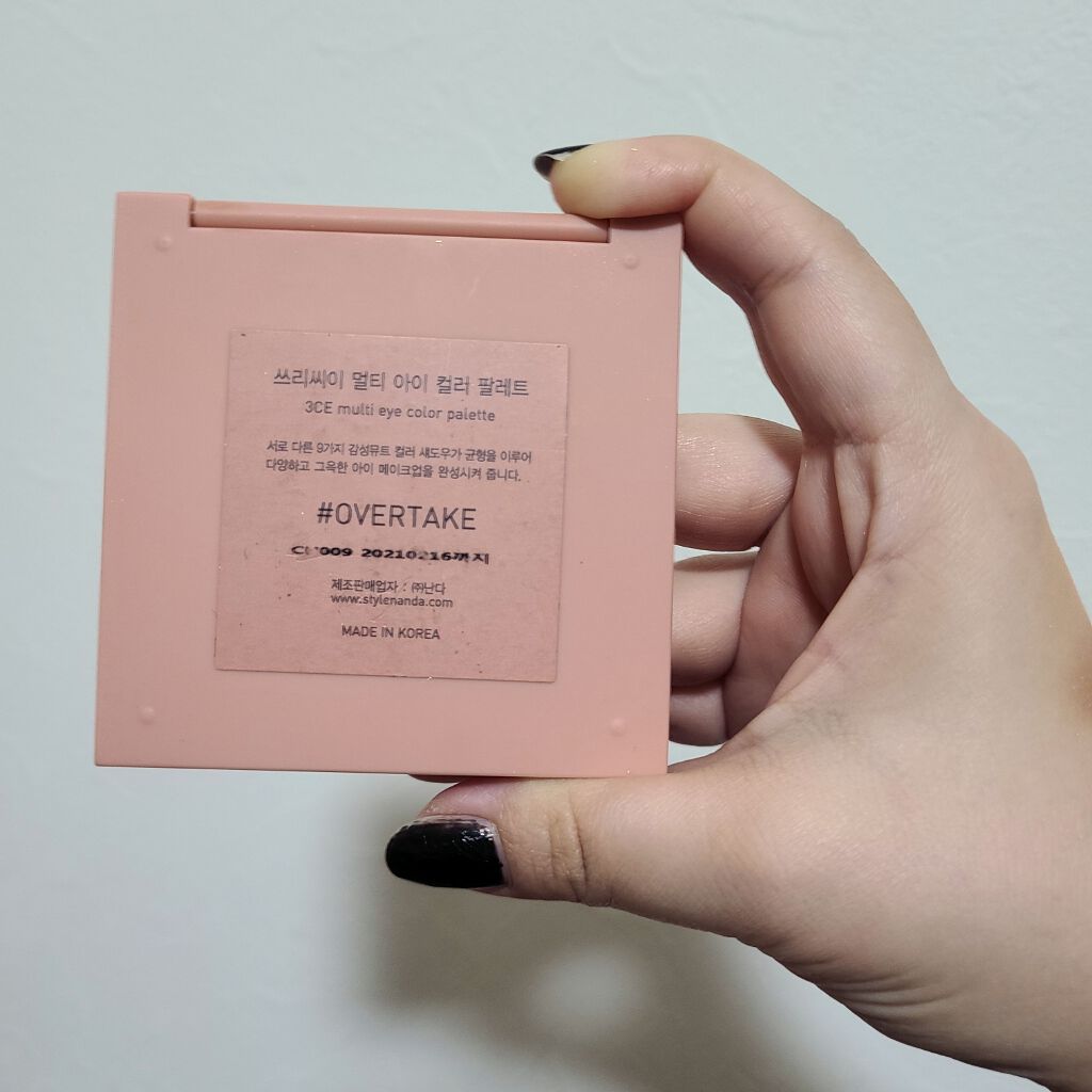 3CE マルチアイカラーパレット/3CE/アイシャドウパレットを使ったクチコミ(4枚目)