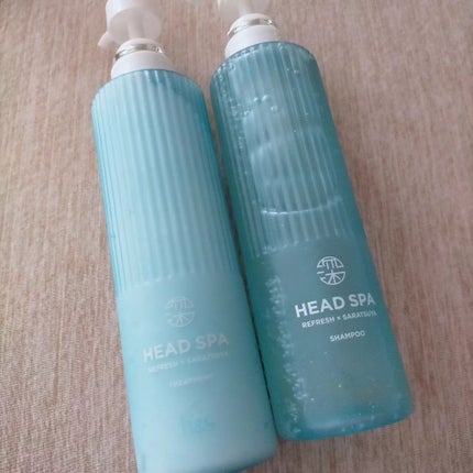 リフレッシュ × さらつや シャンプー/トリートメント/h&s/市販シャンプーを使ったクチコミ(7枚目)