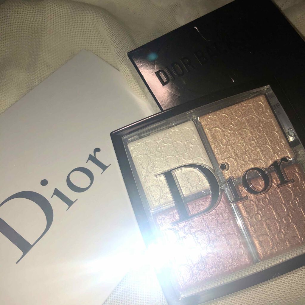 ディオール バックステージ フェイス グロウ パレット/Dior/ハイライトを使ったクチコミ（1枚目）