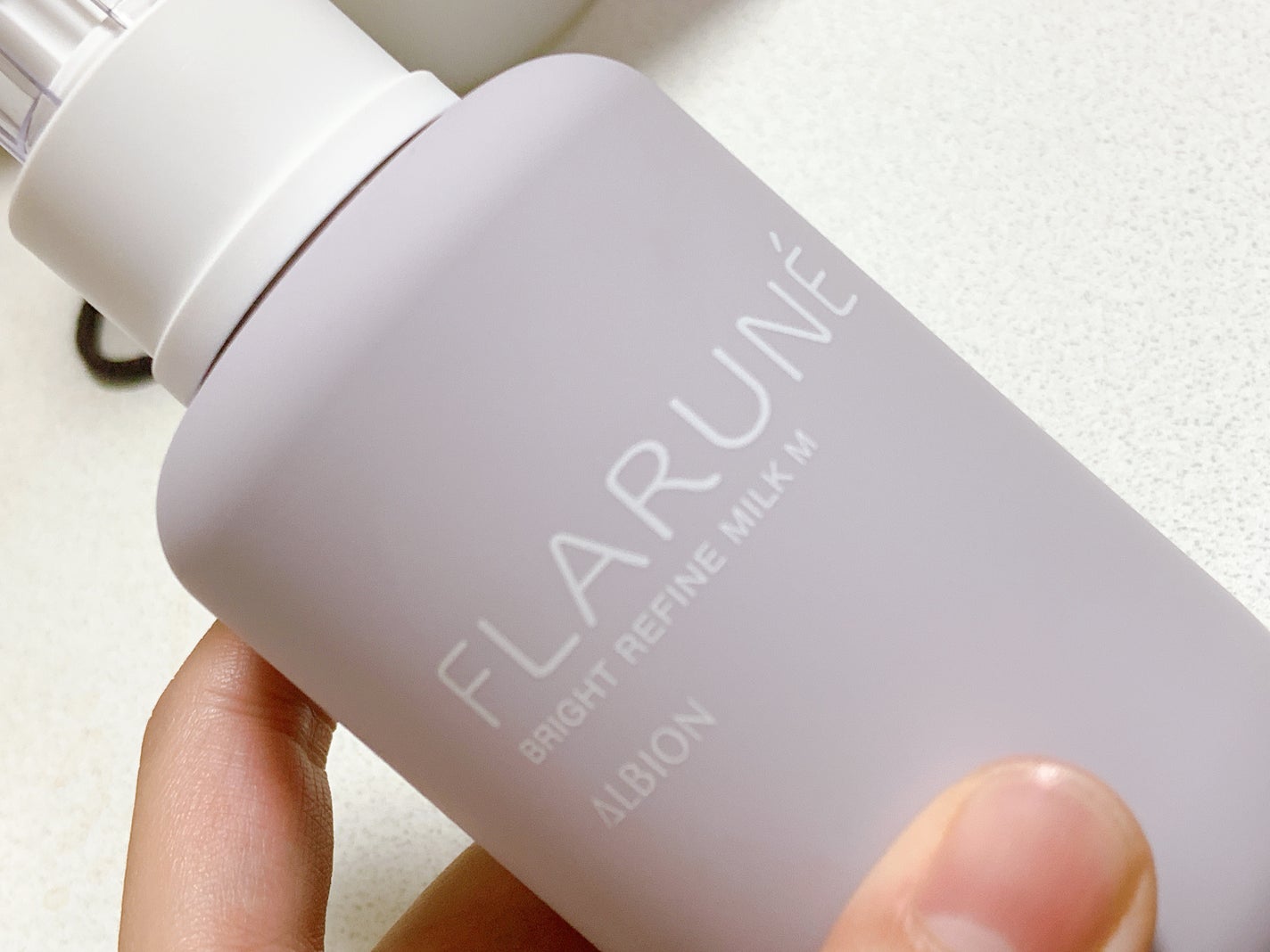 フラルネ ブライトリファイン ミルク EM/ALBION/乳液を使ったクチコミ(2枚目)