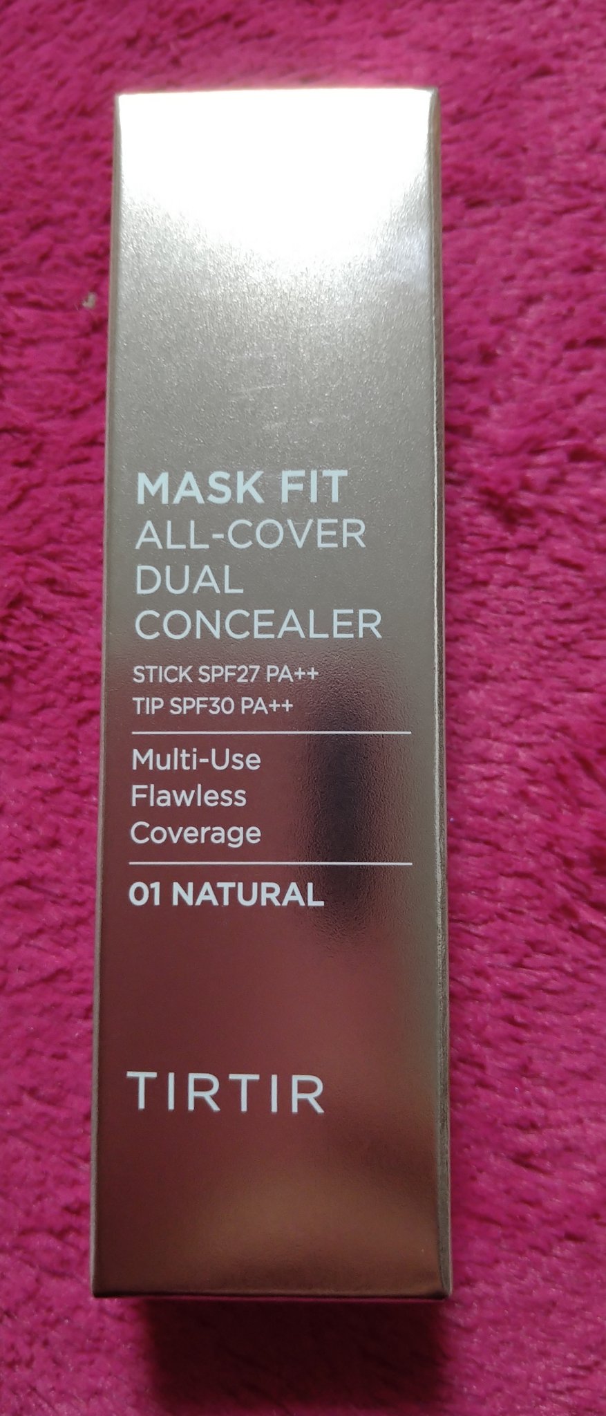 マスクフィットオールカバーデュアルコンシーラー/TIRTIR(ティルティル)/コンシーラーを使ったクチコミ（1枚目）