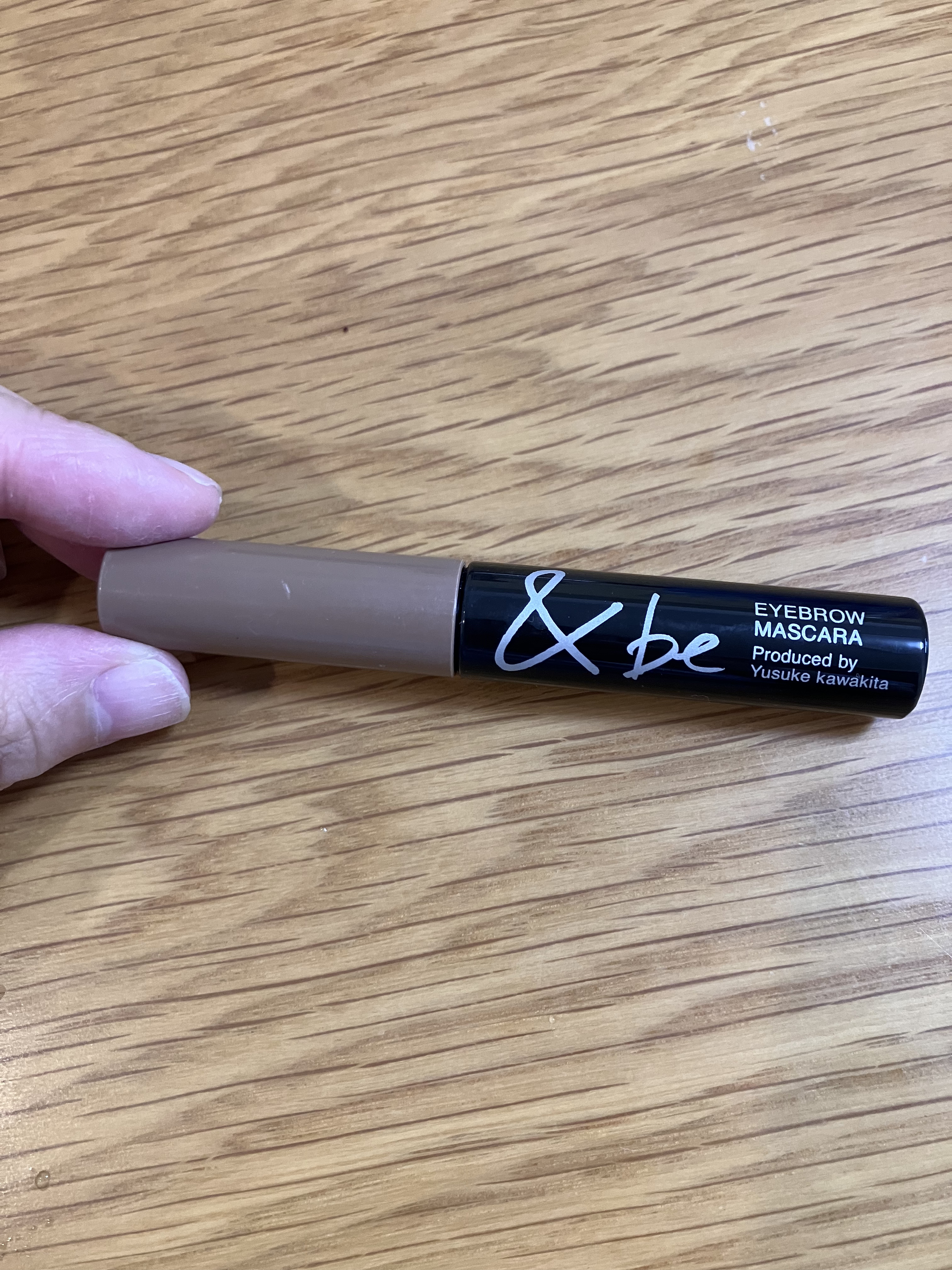 &be アイブロウマスカラ モーブブラウン/＆be/眉マスカラを使ったクチコミ（1枚目）