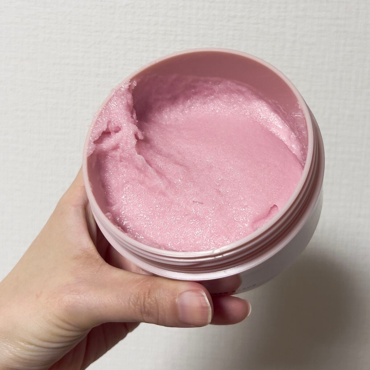 Q+Me スウィート ボム タラソ スクラブ/AGARISM/バスト・ヒップケアを使ったクチコミ(4枚目)